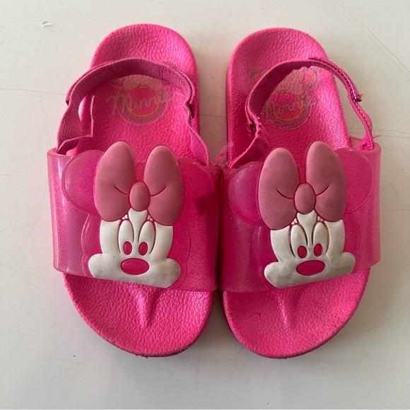 Girls Minnie Mouse Sandals size 7-8 - Picture 6 of 6